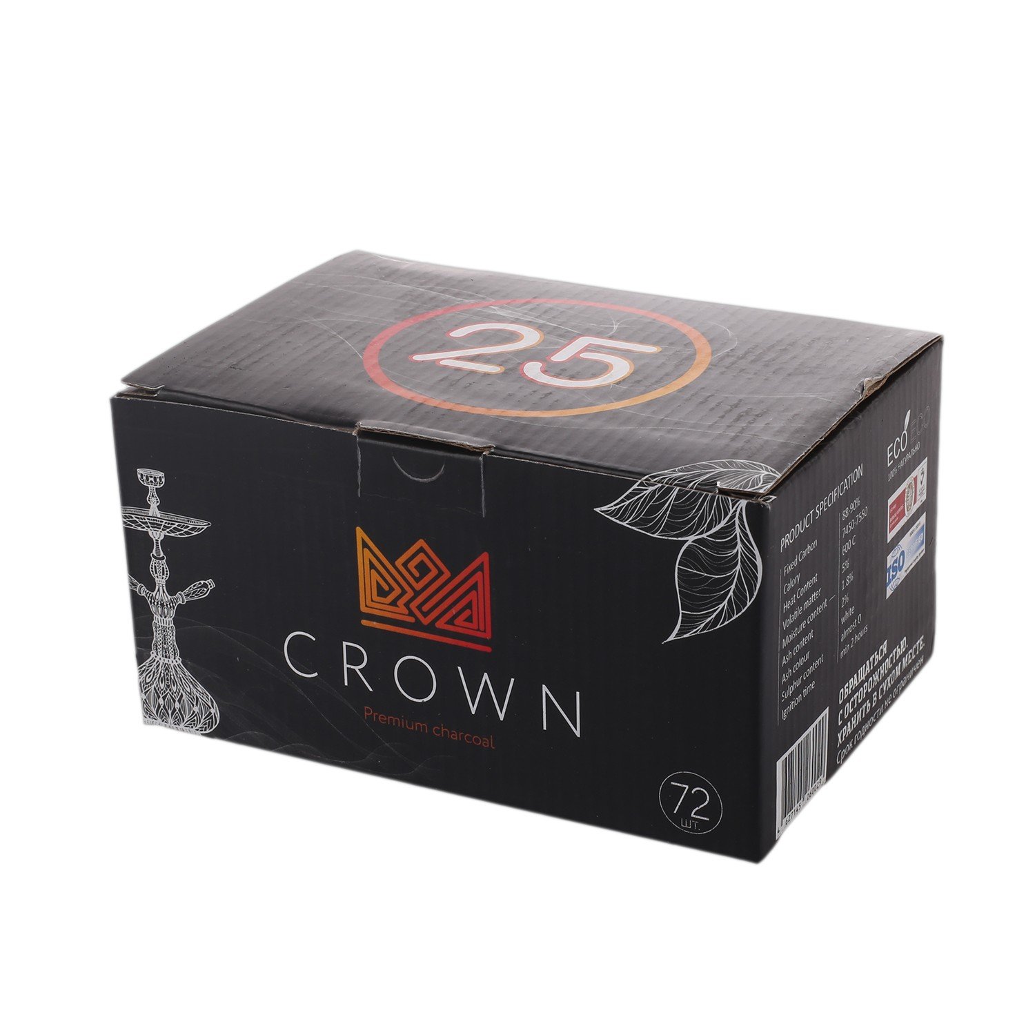 Уголь Crown 25мм