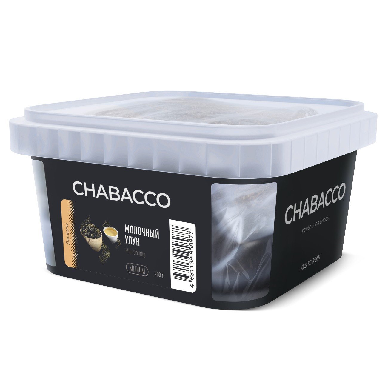(M) Chabacco Medium 200 г Milk Oolong (Молочный Улун)
